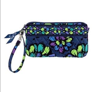 Very Bradley Indigo Pop wristlet
